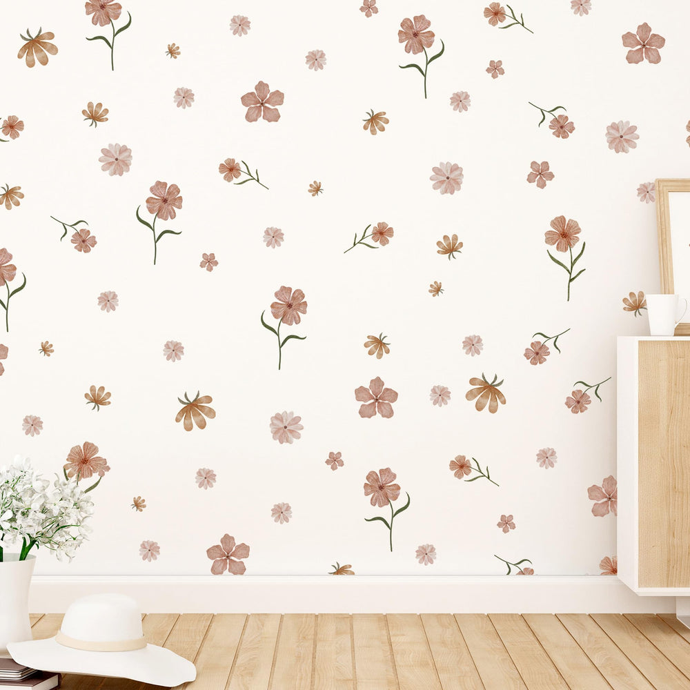 HJKlove printable style-friendly wall art blooms ideal for DIY wall mural projects
