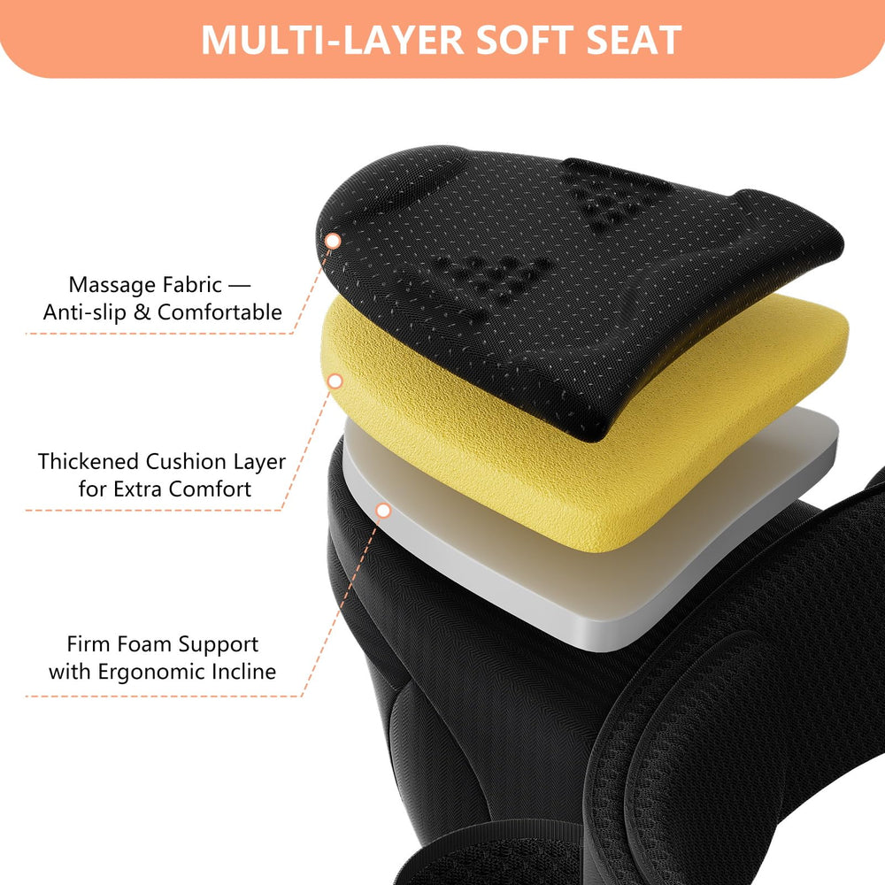 HKAI baby carrier hip seat adjustable waistband offers secure, custom fit for parents.