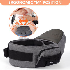 HKAI adjustable waistband demonstrated with a secure 55-inch belt
