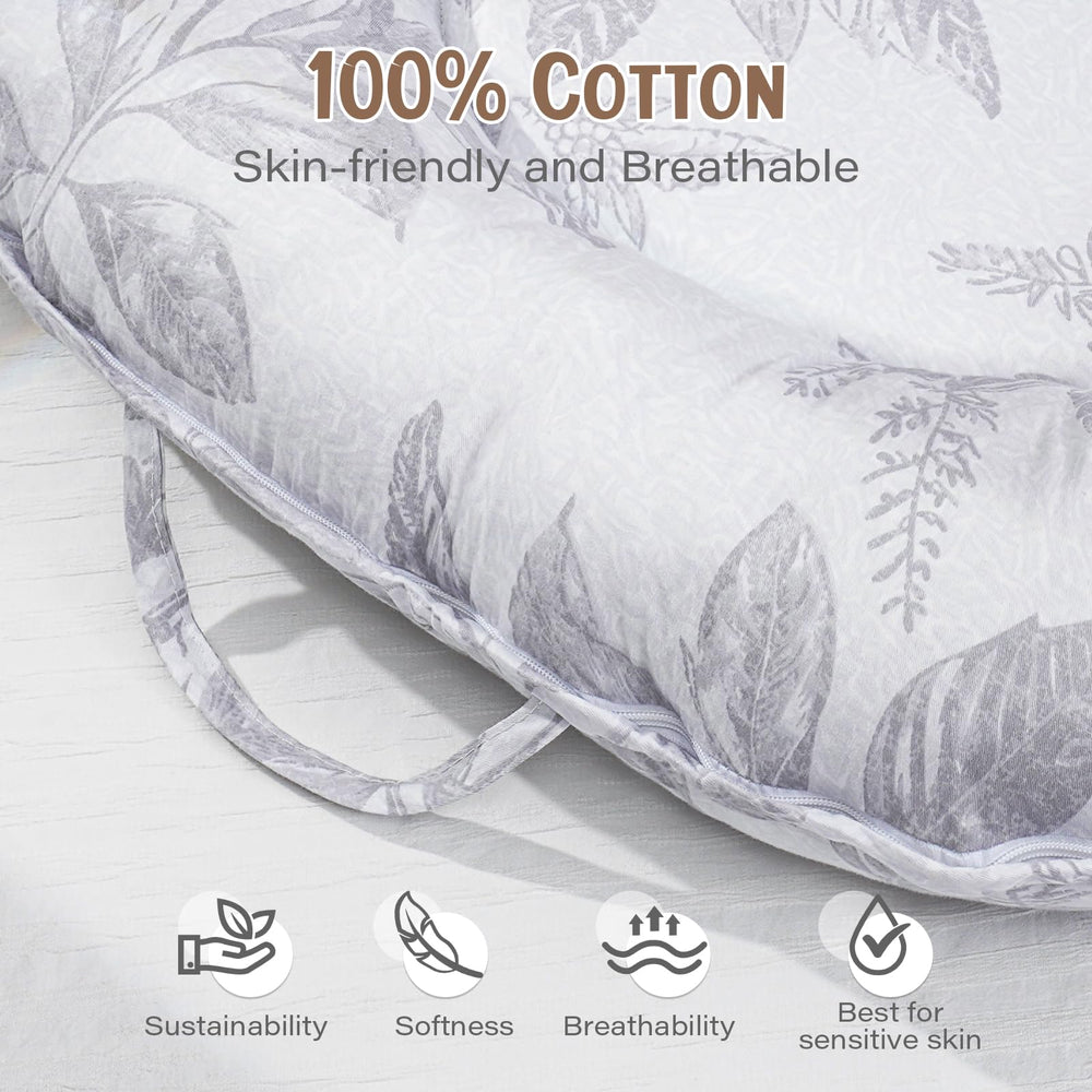 HKAI Baby Lounger designed for awake supervised use during tummy time and diaper changes.