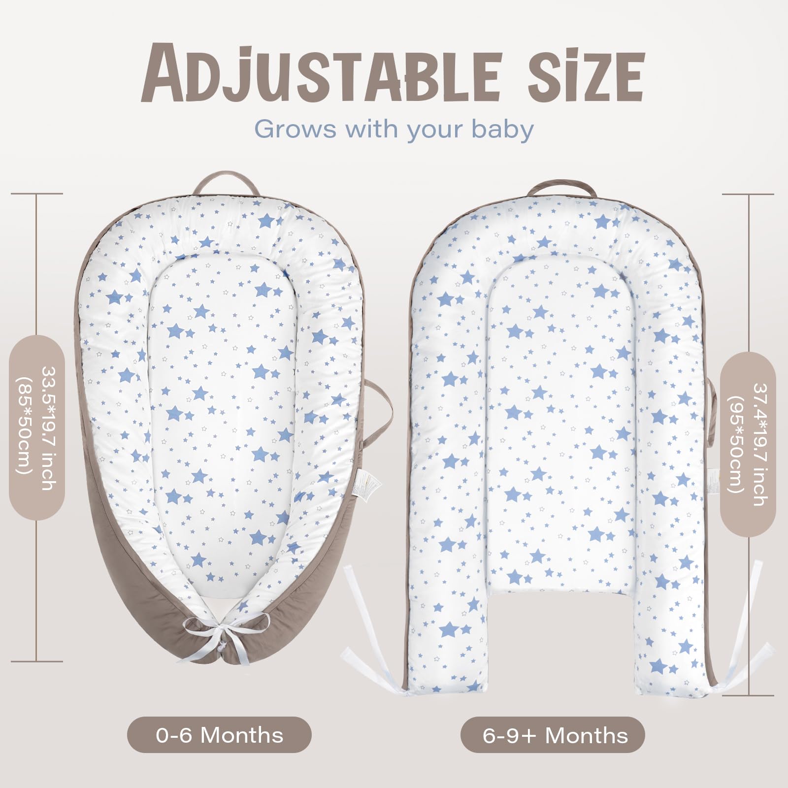 HKAI Baby Lounger full expansion after 24–48 hours helps regain shape.