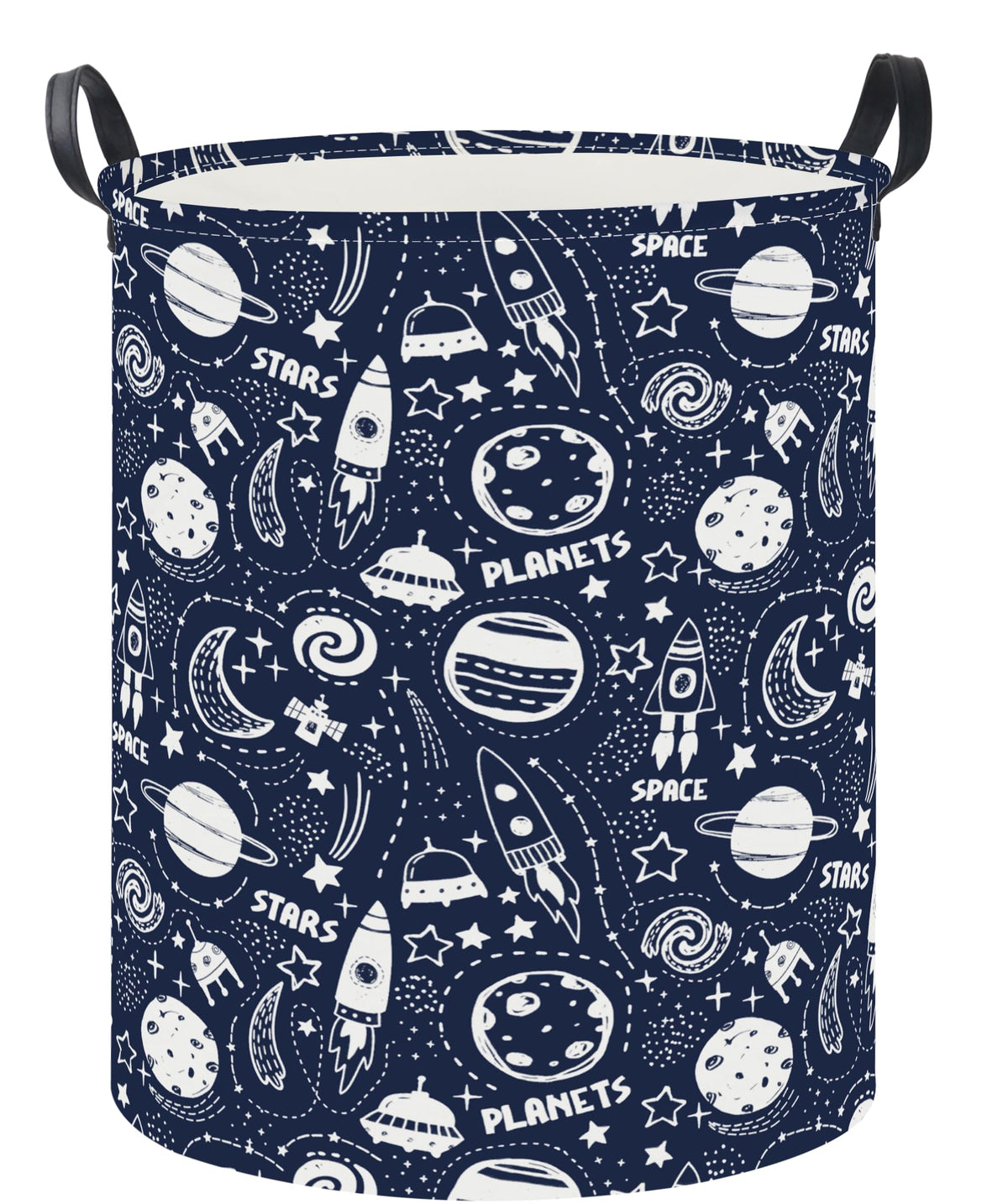HKEC Space Stars laundry bin folded demonstrates space-saving storage in small spaces.