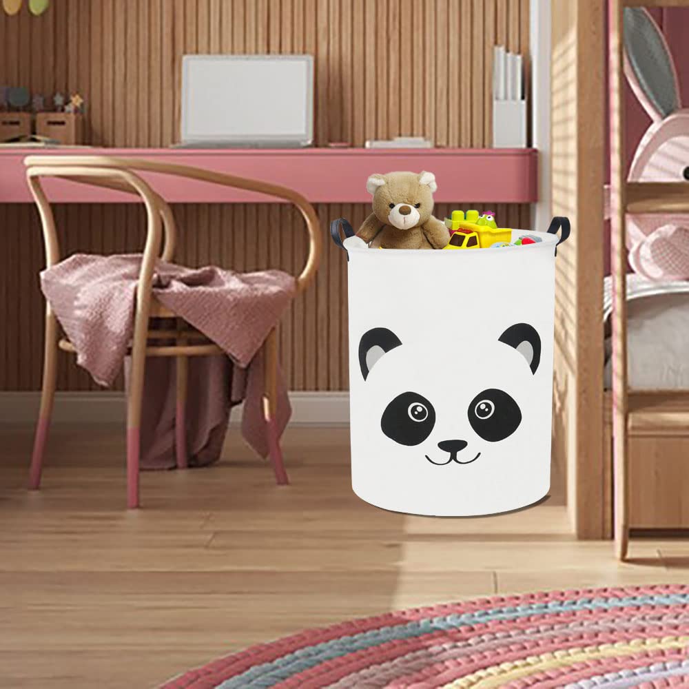 HKEC Panda laundry hamper dimensions 40x50 cm for easy planning and placement.