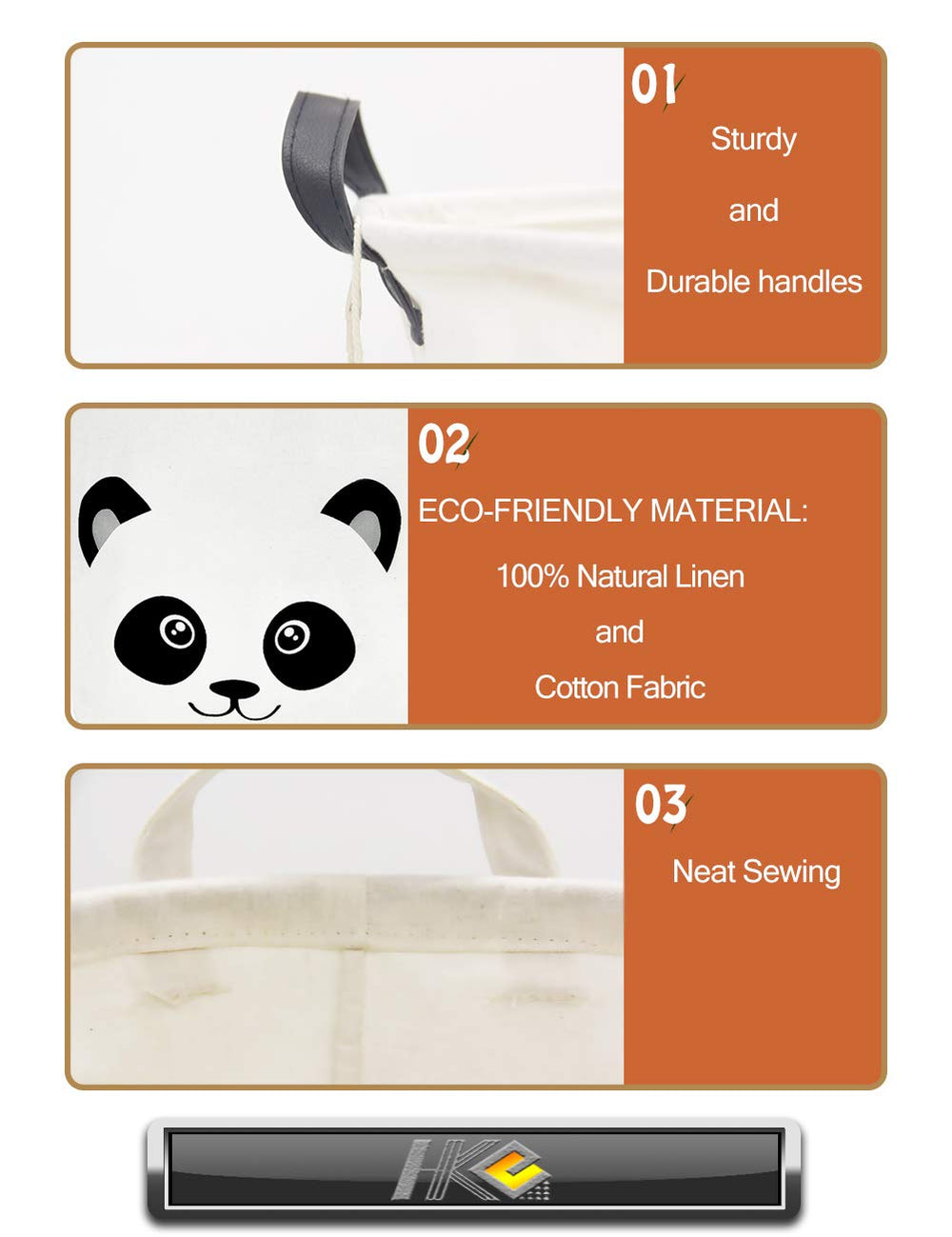 HKEC Panda nursery decor adds a cute, calming touch to kids rooms.