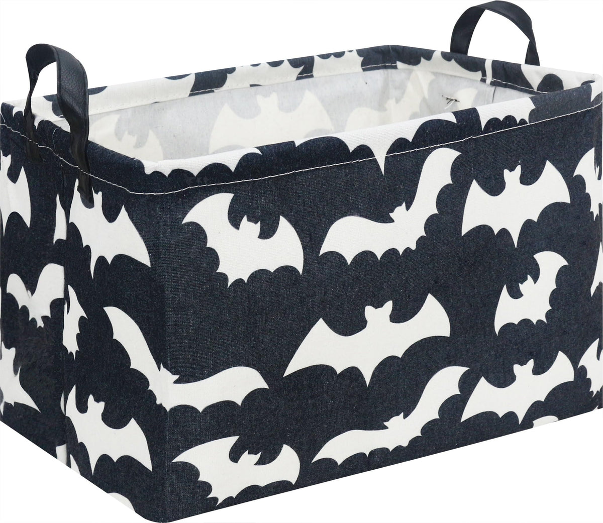 HKEC rectangle storage basket with foldable design for toy organization