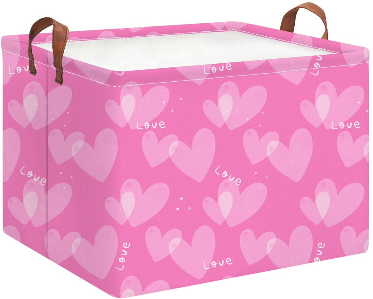 HKEC rectangle storage basket folded view showing space-saving design.