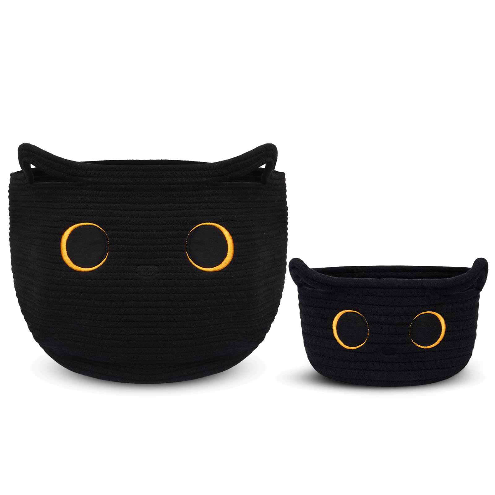Hkojewp storage baskets with soft edges for safe, kid-friendly organization