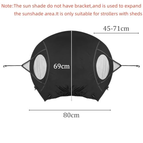 HKSICHENGKEJI sunshade foldable for travel and storage