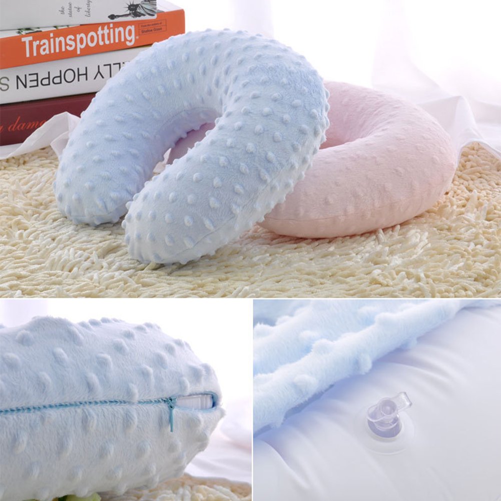 HKSICHENGKEJI neck pillow machine-washable for quick cleanup after trips.