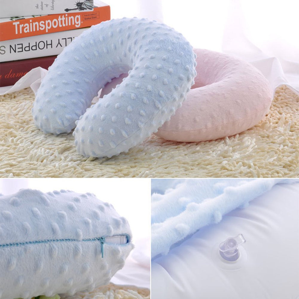 HKSICHENGKEJI neck pillow machine-washable for quick cleanup after trips.