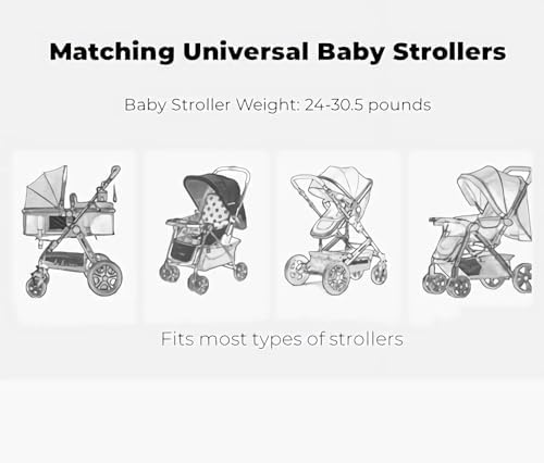 HKSICHENGKEJI rain cover ventilation holes enhance air flow for baby comfort