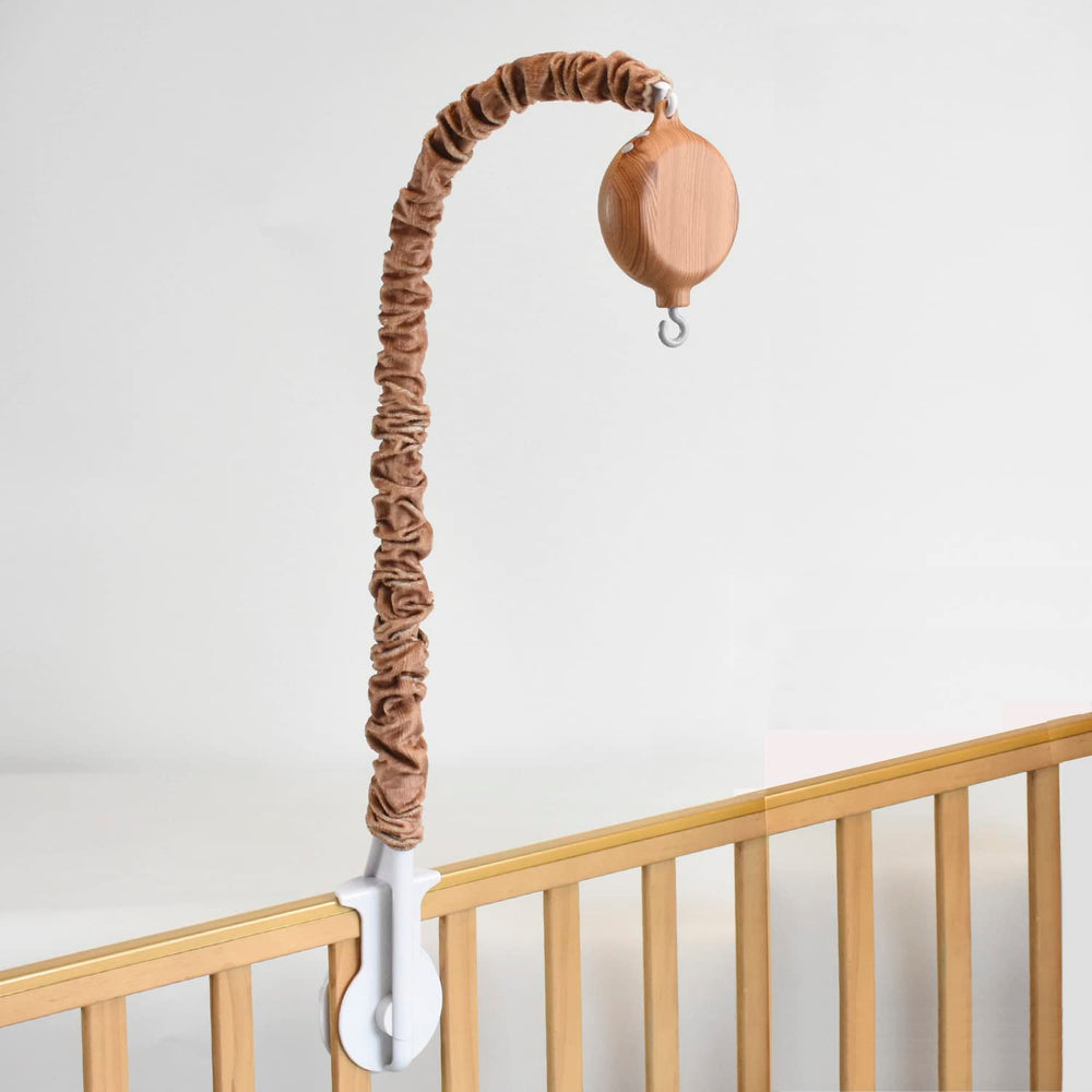 HLEEDUO mobile arm motor offers three playback modes and adjustable volume for tailored lullaby sessions.