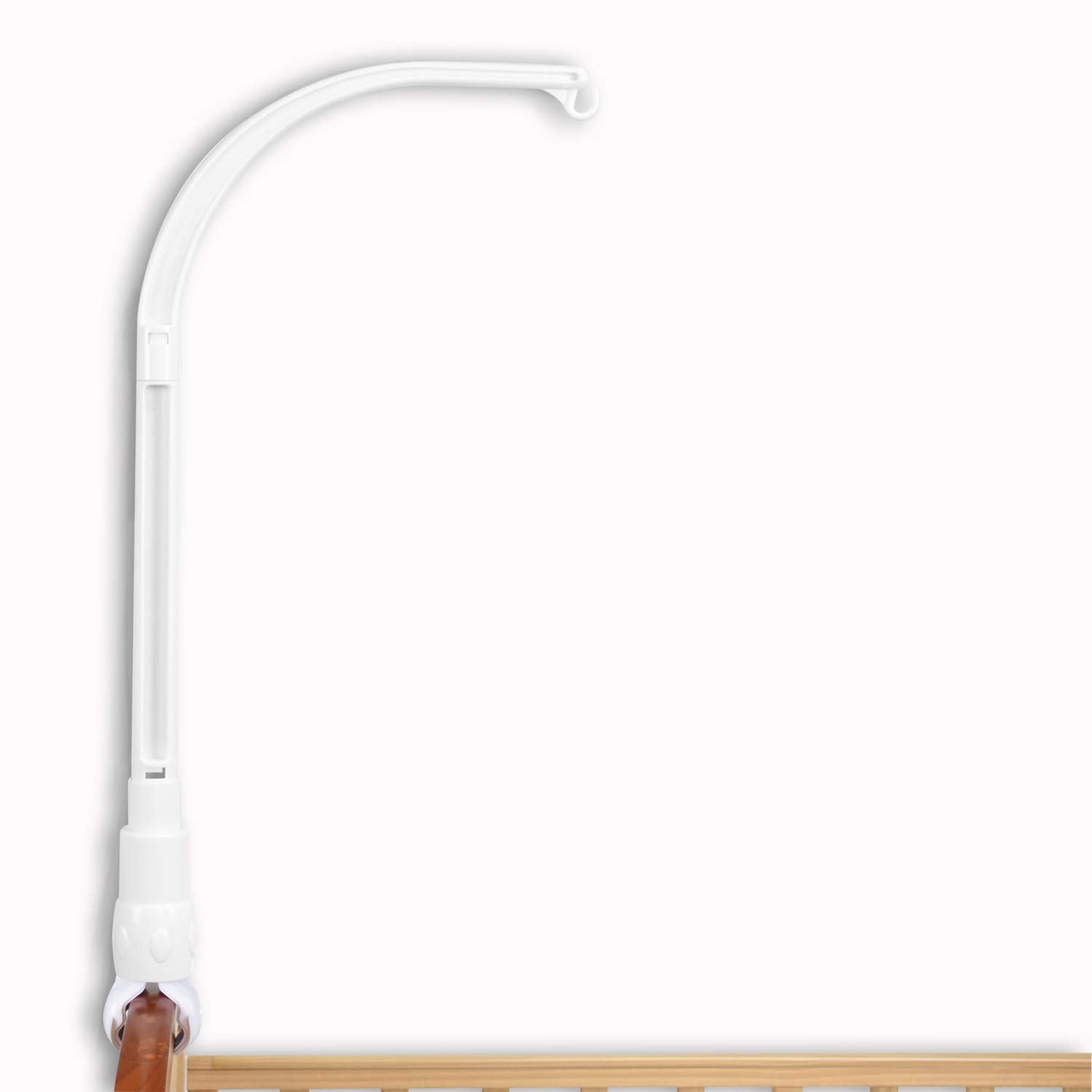 HLEEDUO unique claw screw design ensures reliable grip on cribs and surfaces.