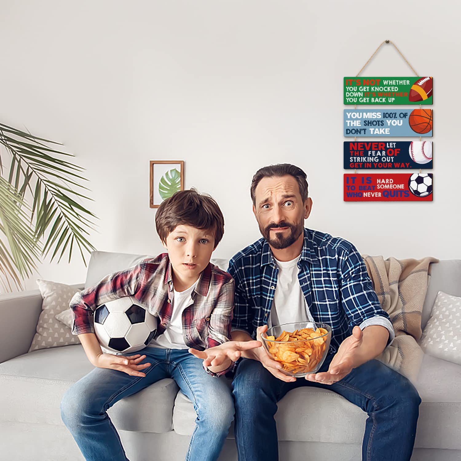 HLNIUC baseball sign wall decor adds sporty charm to playrooms and study spaces