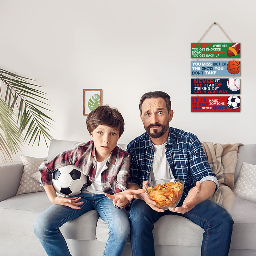HLNIUC baseball sign wall decor adds sporty charm to playrooms and study spaces