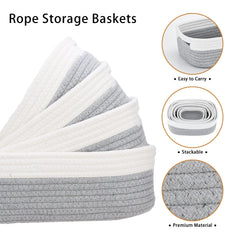 HLWDFLZ basket with handles for easy transport and stacking.