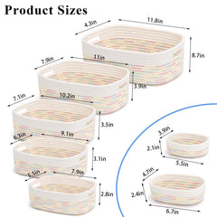 HLWDFLZ basket with built-in handles for easy transport.