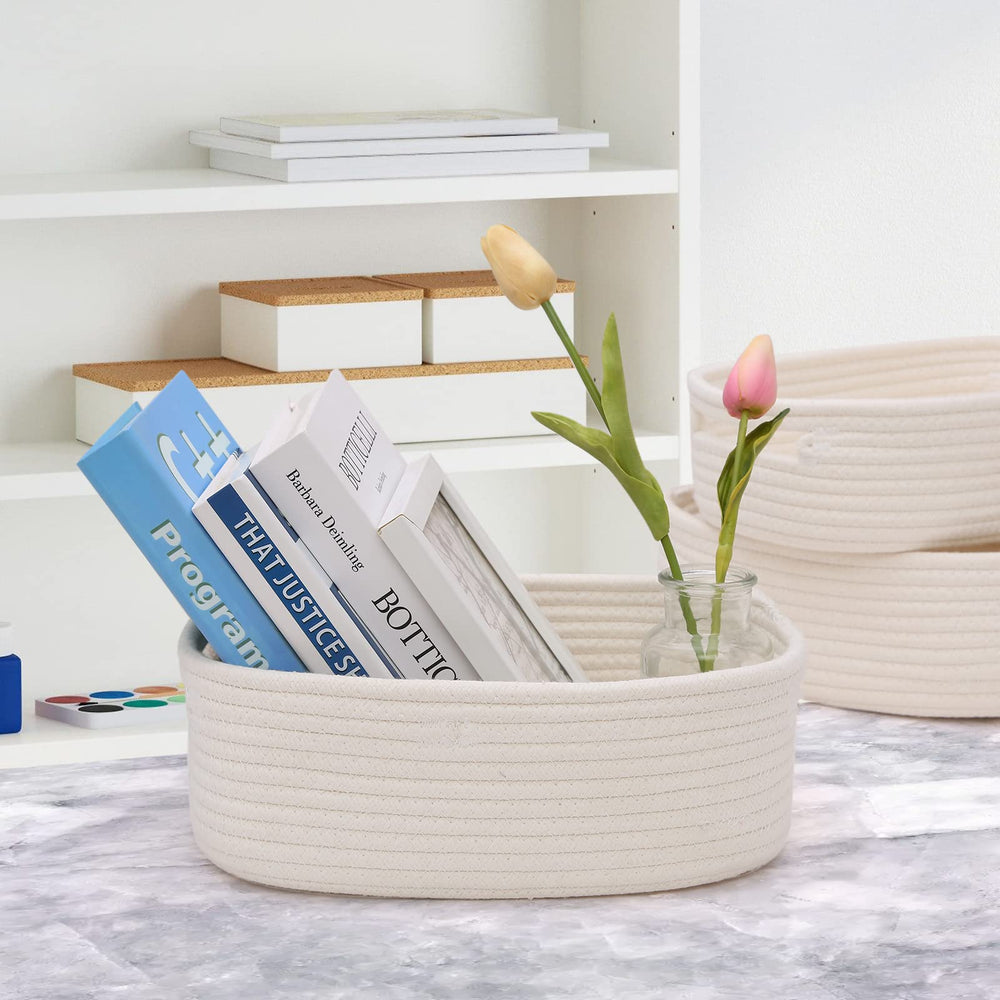 HLWDFLZ Montessori-style decor basket blends with home aesthetics