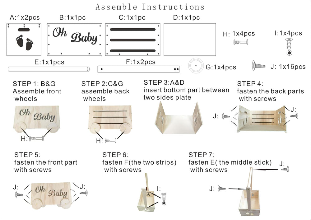 HMAZAE screwdriver note ensures safe assembly with manual guidance.