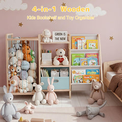 HMAZAE stuffed animal storage removable toy bin offers versatile storage for blocks and art supplies
