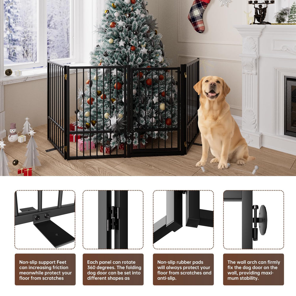 HMHTCT gate ideal for stairs, hallways, and doorways up to 32in height.