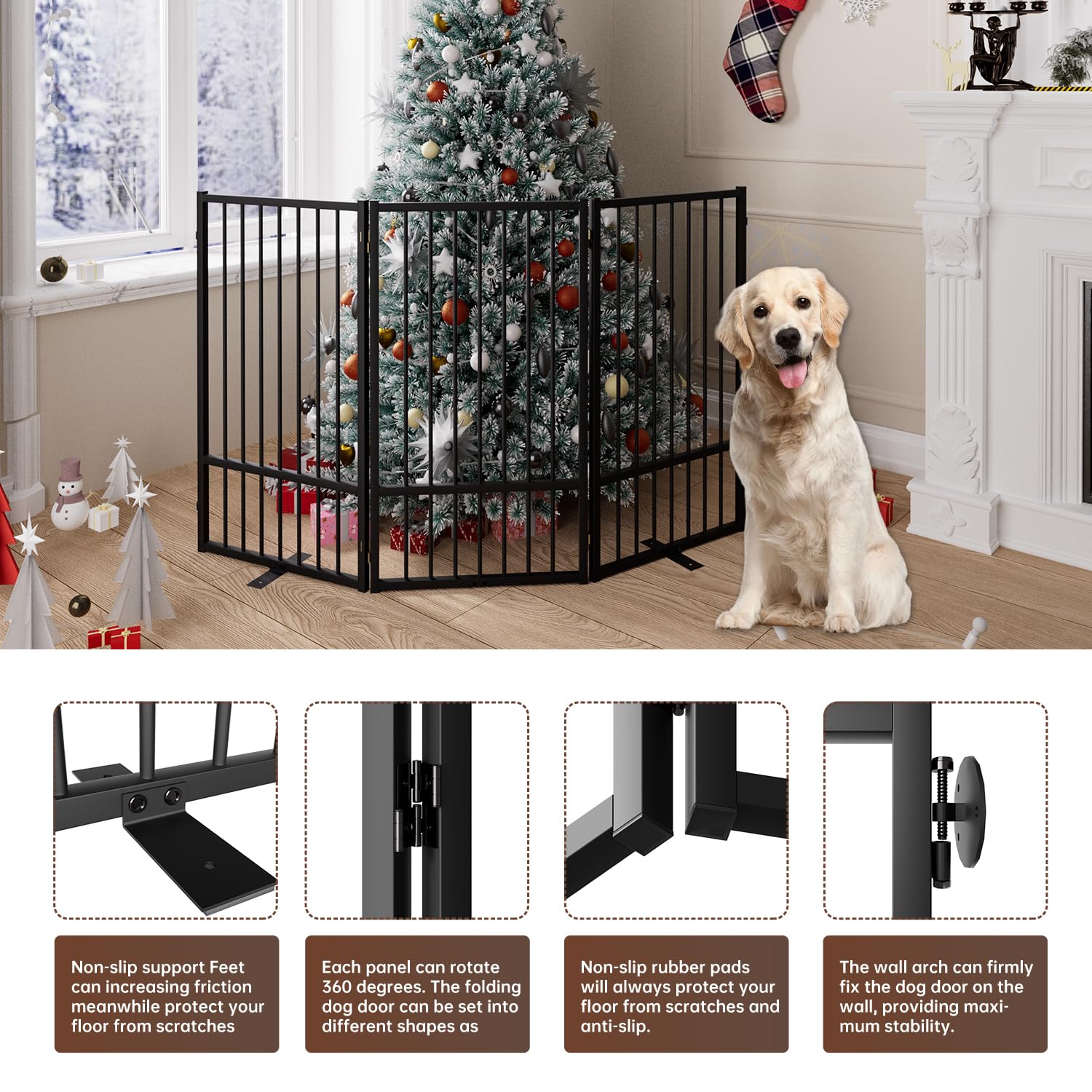 HMHTCT wall-mount hardware option offers a more secure installation when needed.