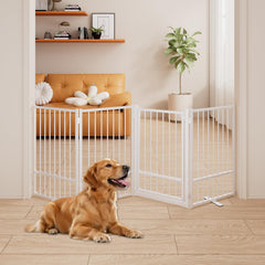 HMHTCT 8-panel folding gate with 360 hinges offers flexible room layout
