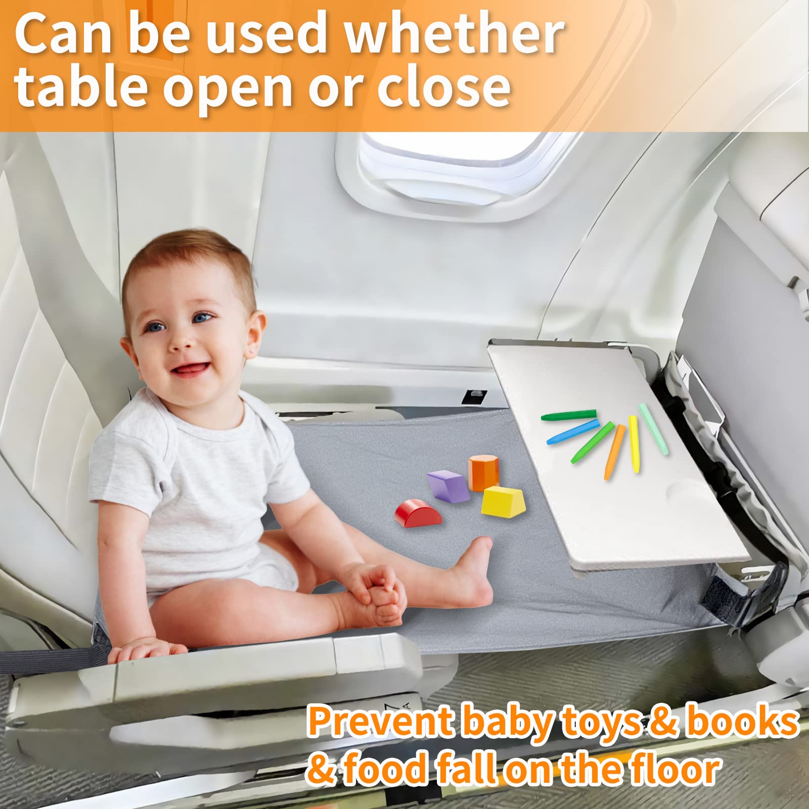 HMOCK easy-clip-attachment explains simple attachment to most airplane seats for quick setup