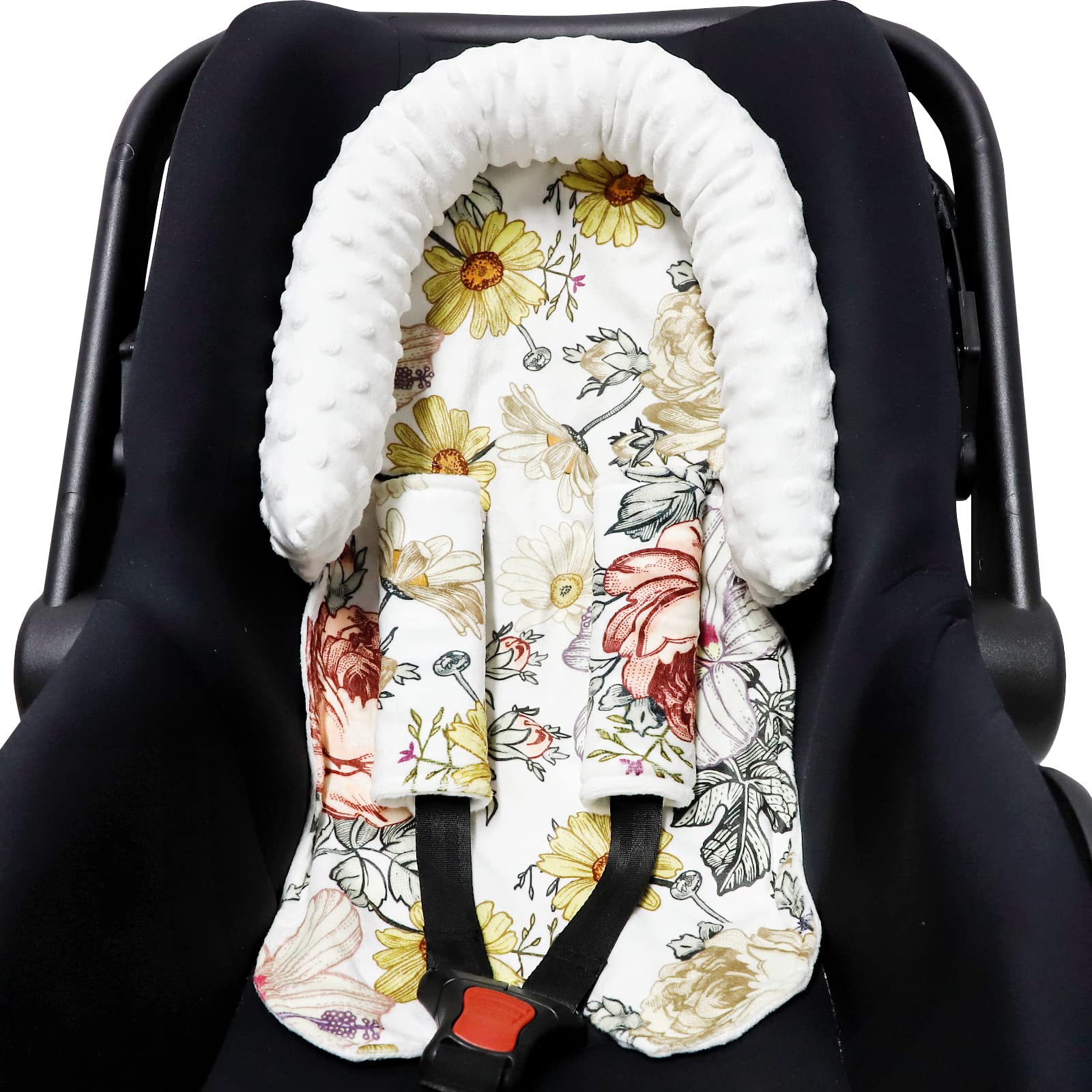 HNHUAMING floral-pattern cushion suits strollers and swings with durable style.