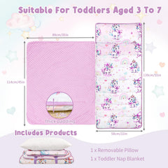 HNHUAMING nap mat zipper design makes blanket removal easy