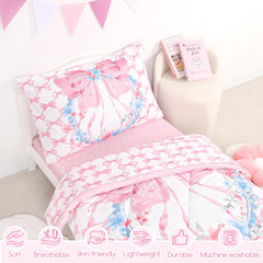 HNHUAMING toddler bedding fitted sheet 52x28x8 provides secure fit with elastic edges