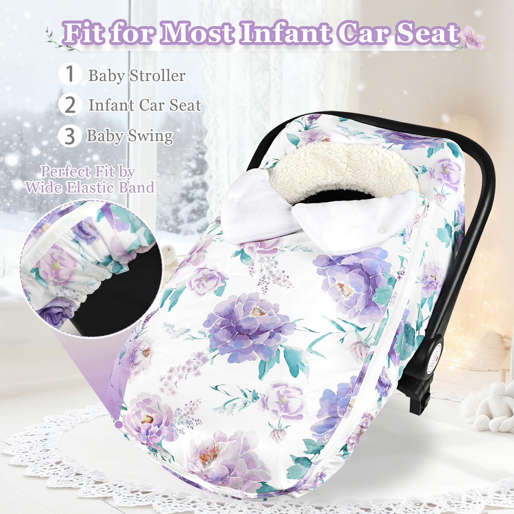 HNHUAMING compatible with standard car seats and strollers for versatile use.