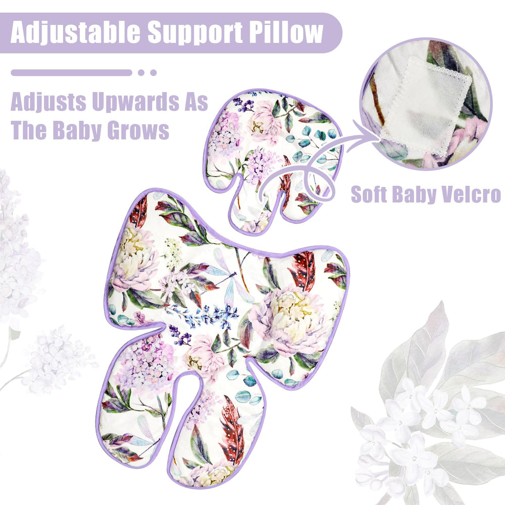 HNHUAMING adjustable head support grows with baby for ongoing comfort