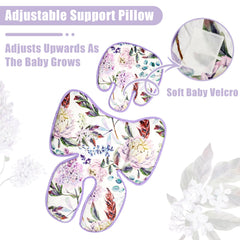 HNHUAMING adjustable head support grows with baby for ongoing comfort