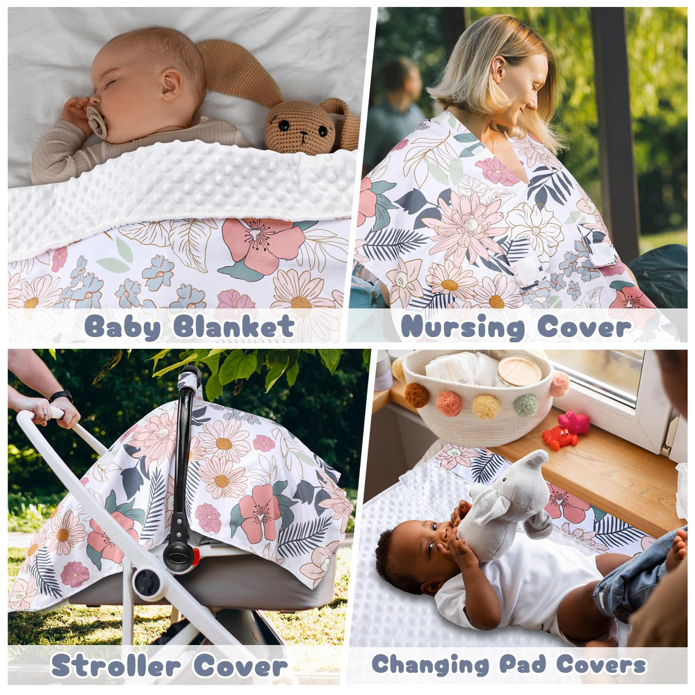 HNHUAMING baby feeding chair cover keeps surfaces clean and cozy