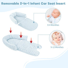 HNHUAMING baby strap covers—prevents shoulder chafing during car rides