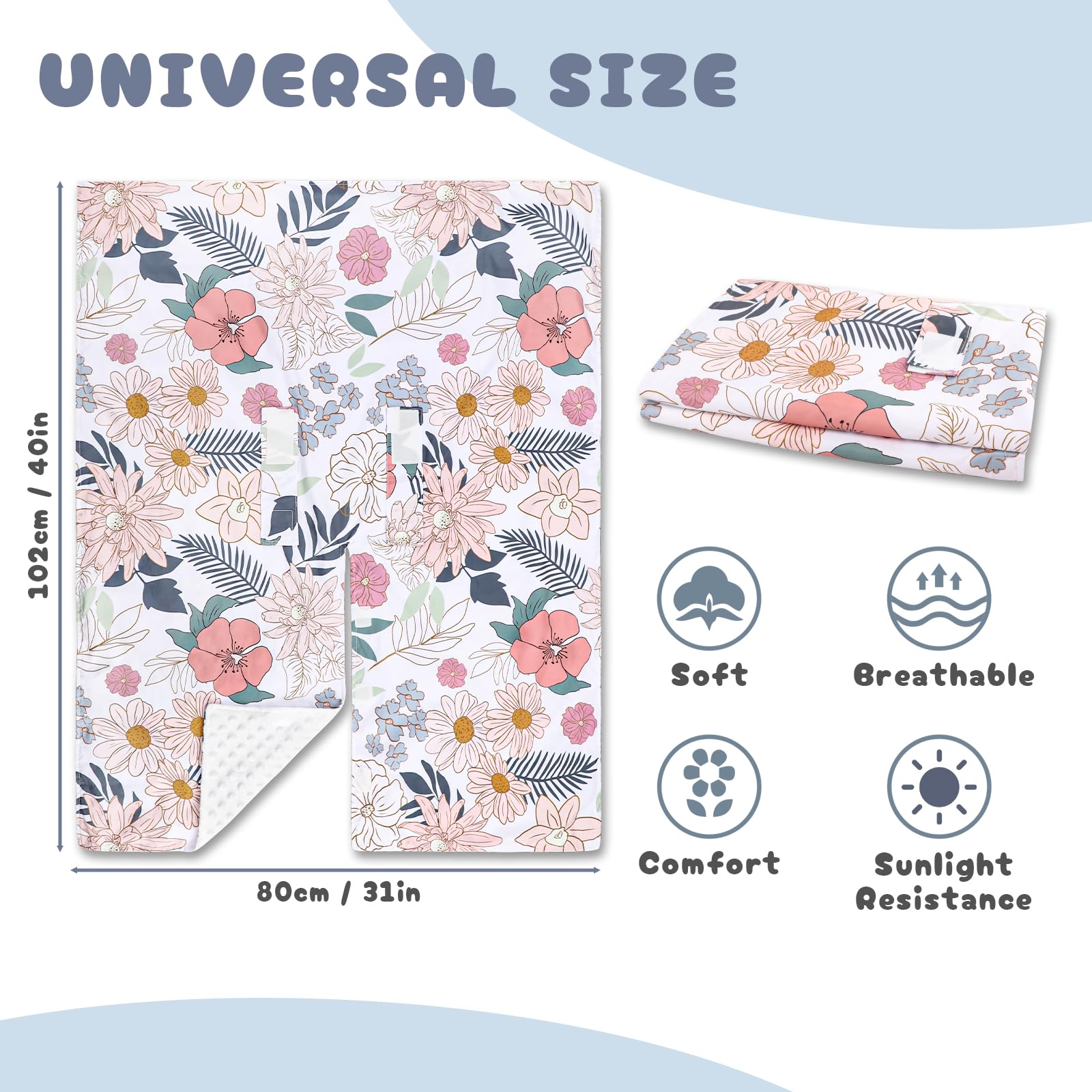 HNHUAMING car seat cover easy wash machine washable fabric