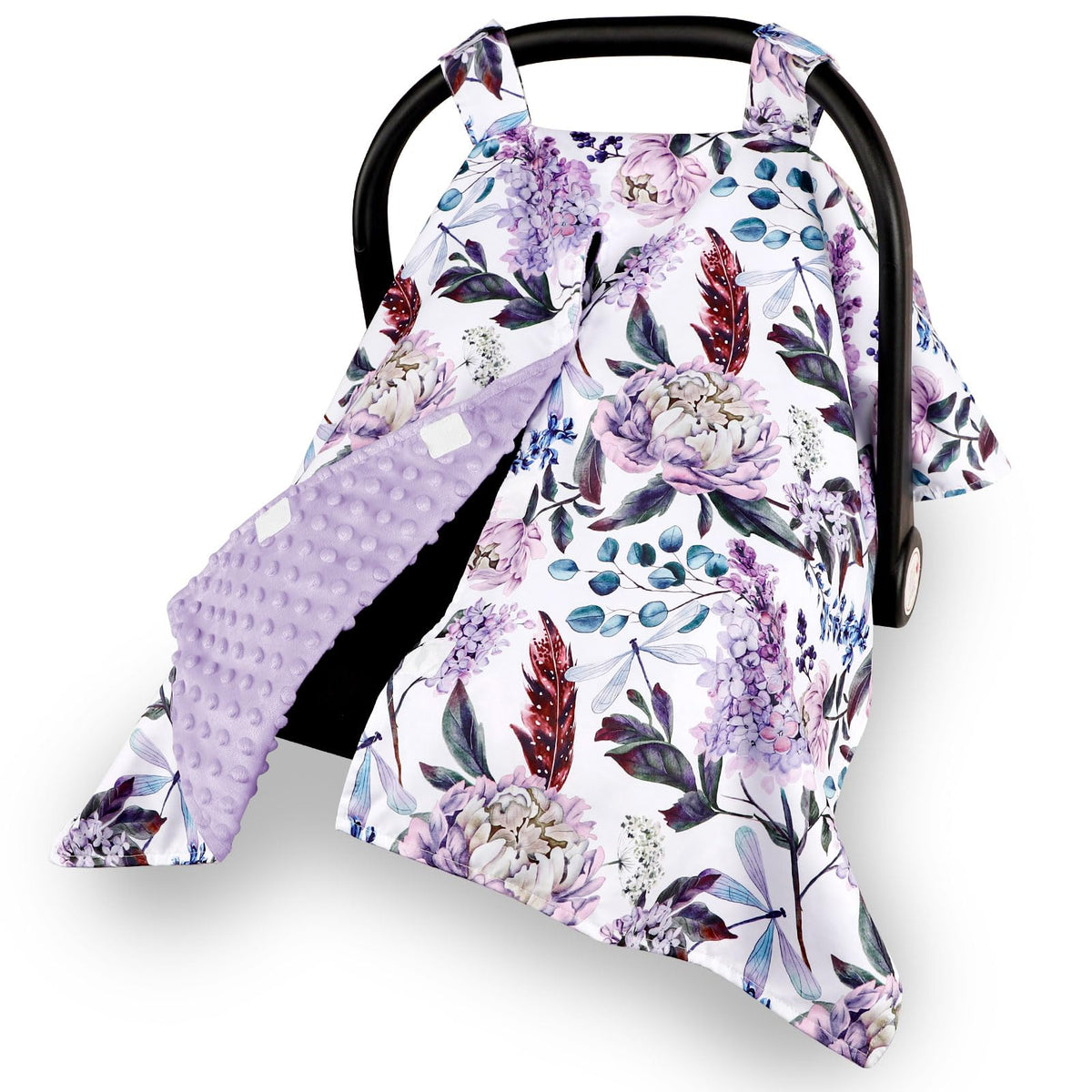 HNHUAMING car seat cover in soft breathable fabric for baby comfort on the go