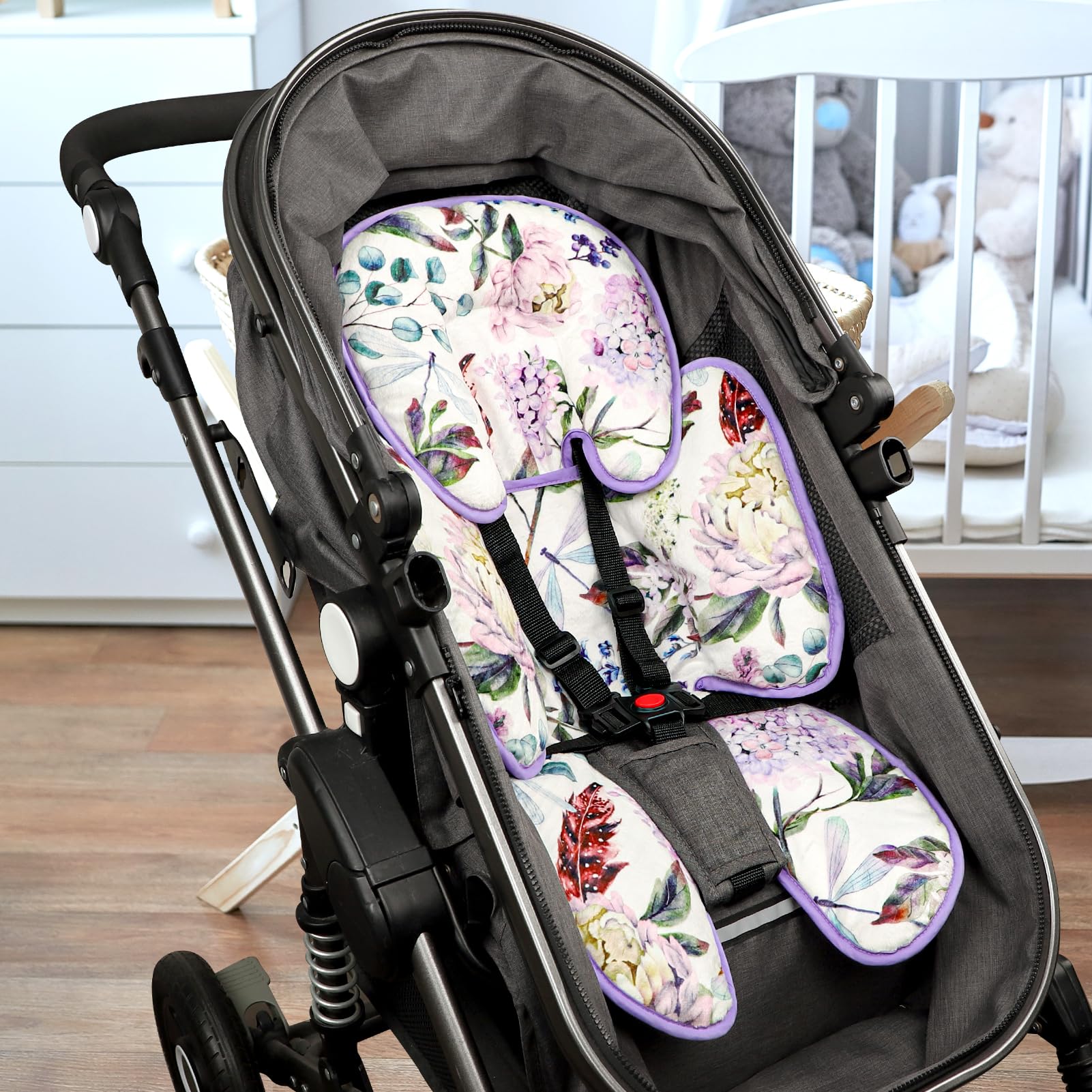 HNHUAMING car seat insert compatible with strollers swings and bouncers for convenience