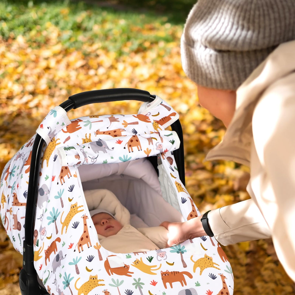 HNHUAMING cover folds compactly for on-the-go travel and machine washing.