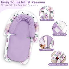 HNHUAMING full body support close-up stabilizes head, neck and torso during travel.