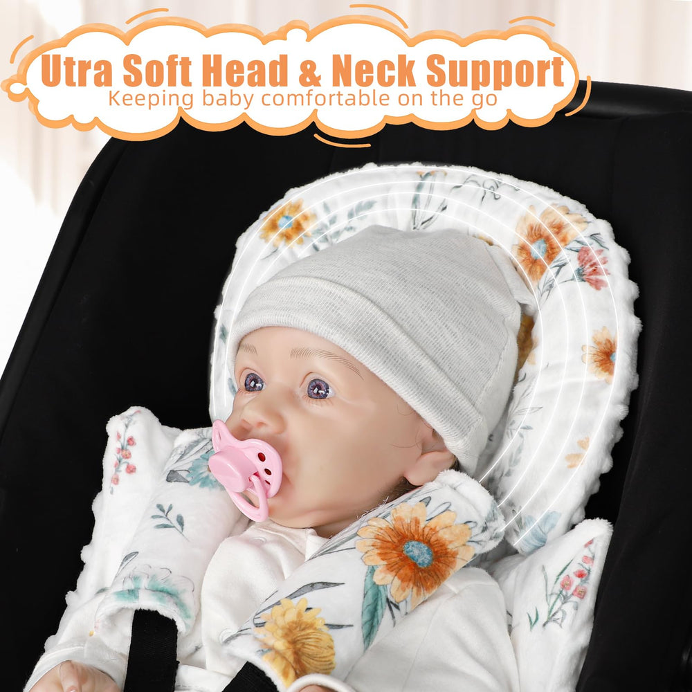 HNHUAMING head-neck support cushion maintains comfortable posture on the go