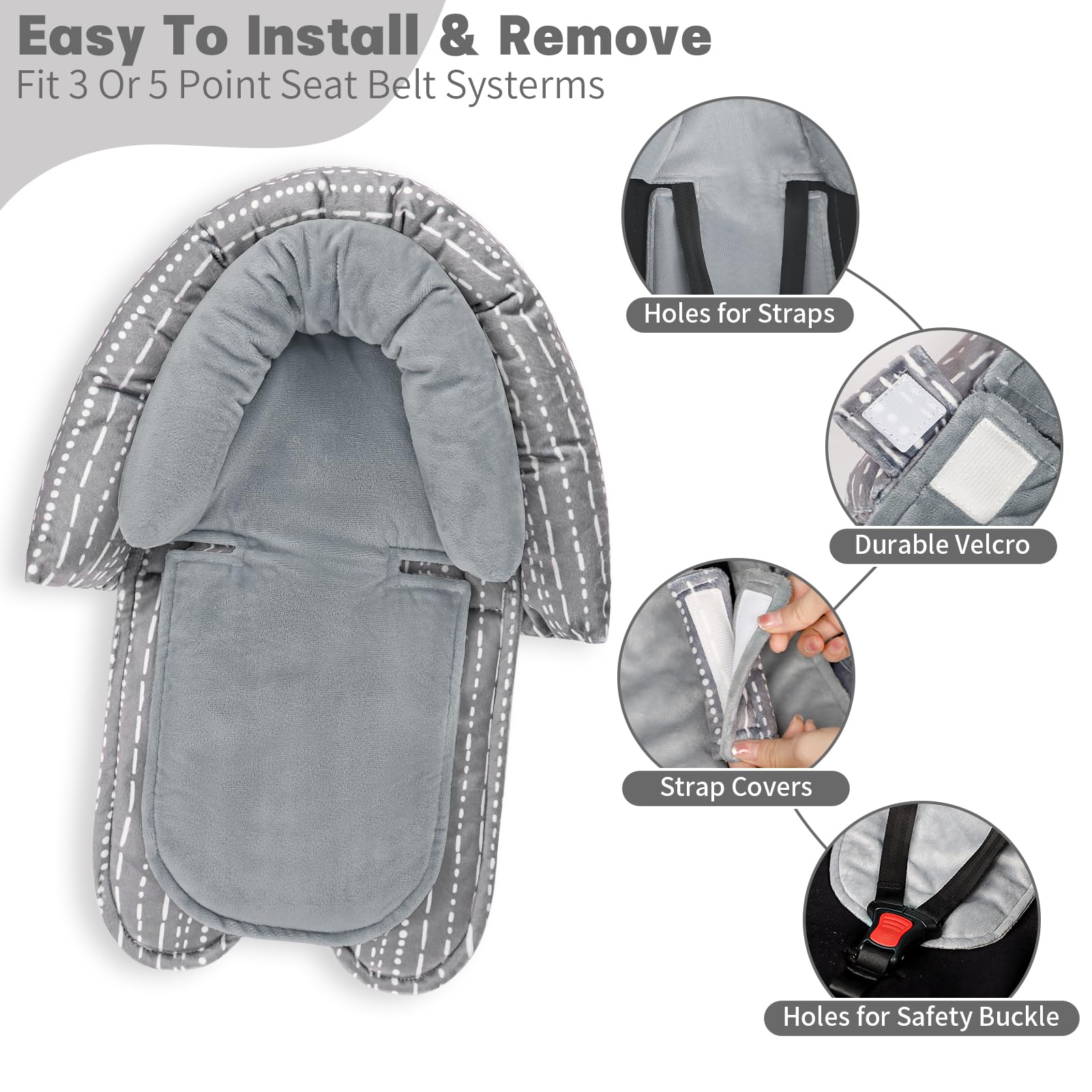 HNHUAMING machine-washable insert for easy cleaning.