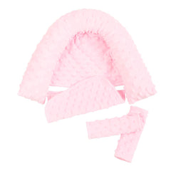 HNHUAMING mink-dotted-fabric-detail adds soft, cozy touch for baby comfort.