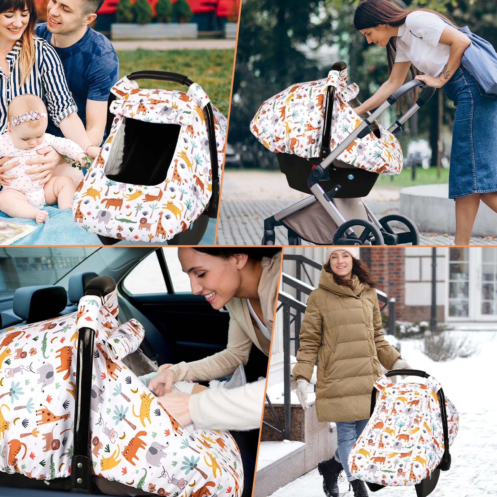 HNHUAMING mink-dot backing adds cozy texture for a comfortable ride.