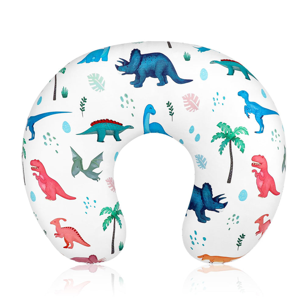 HNHUAMING nursing pillow cover with dinosaur pattern adds playful nursery decor