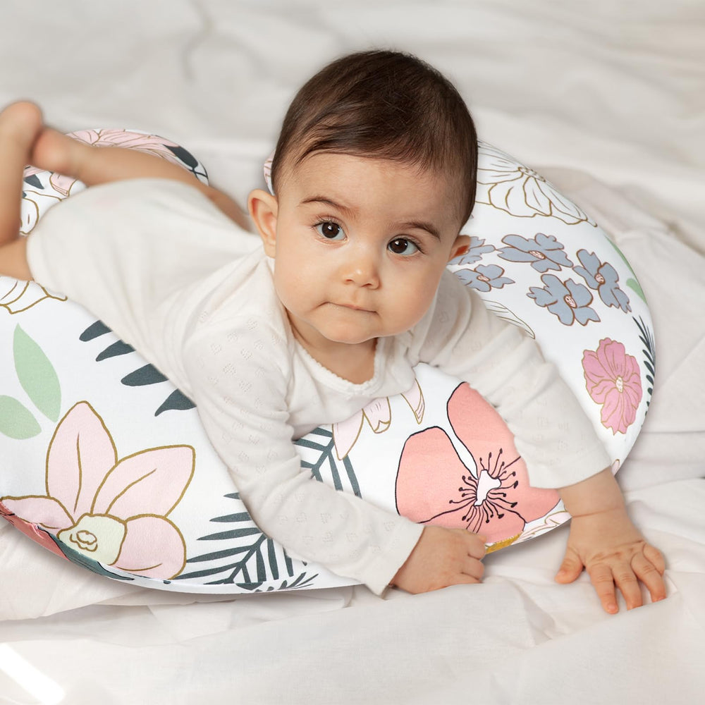 HNHUAMING nursing pillow cover fits standard pillows for a snug look