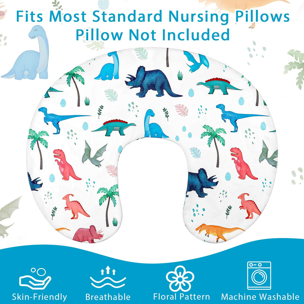 Close-up of ultra-soft fabric from HNHUAMING nursing pillow cover