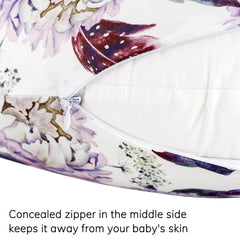 HNHUAMING Nursing Pillow Cover made of soft polyester fabric for gentle feeding.