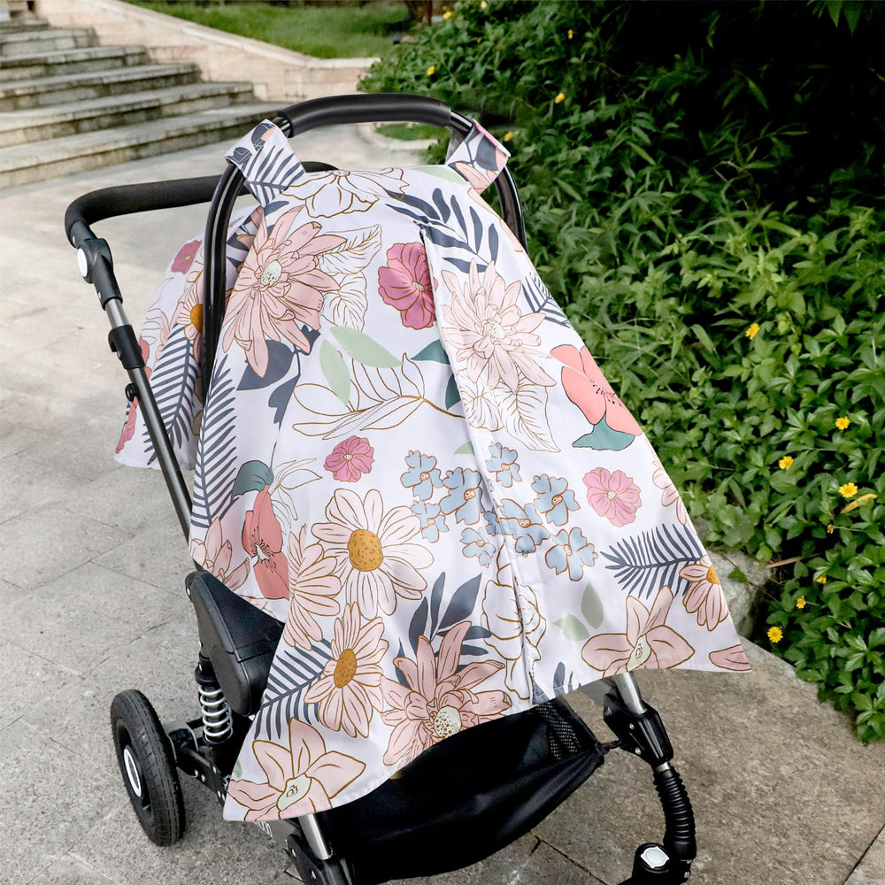 HNHUAMING shopping cart cover adds a soft shield in stores